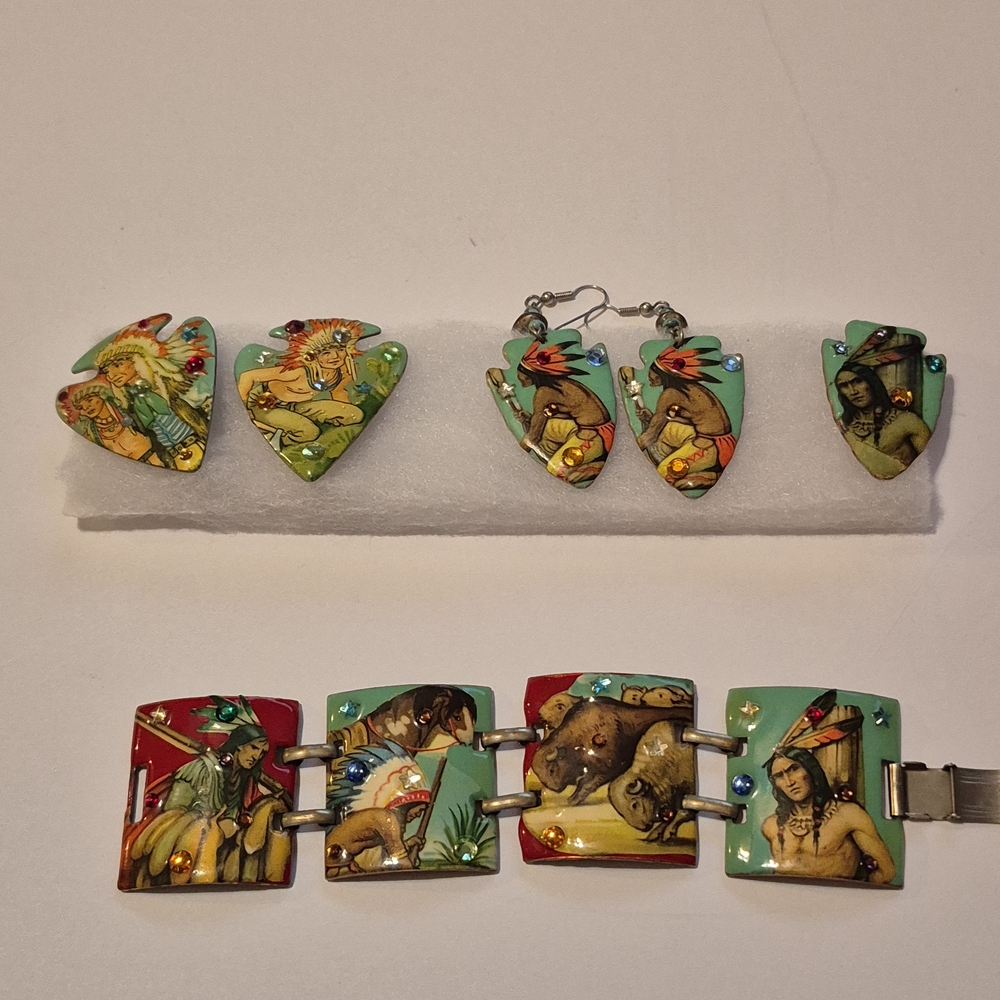 DFTD Vintage Native American Jewlery Set